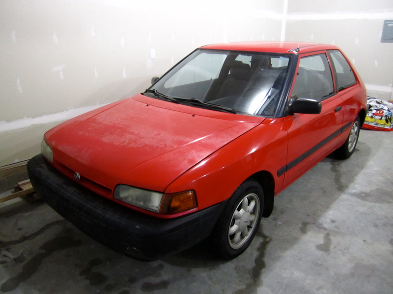 Illustration for article titled The Mazda 323 is officially for sale.